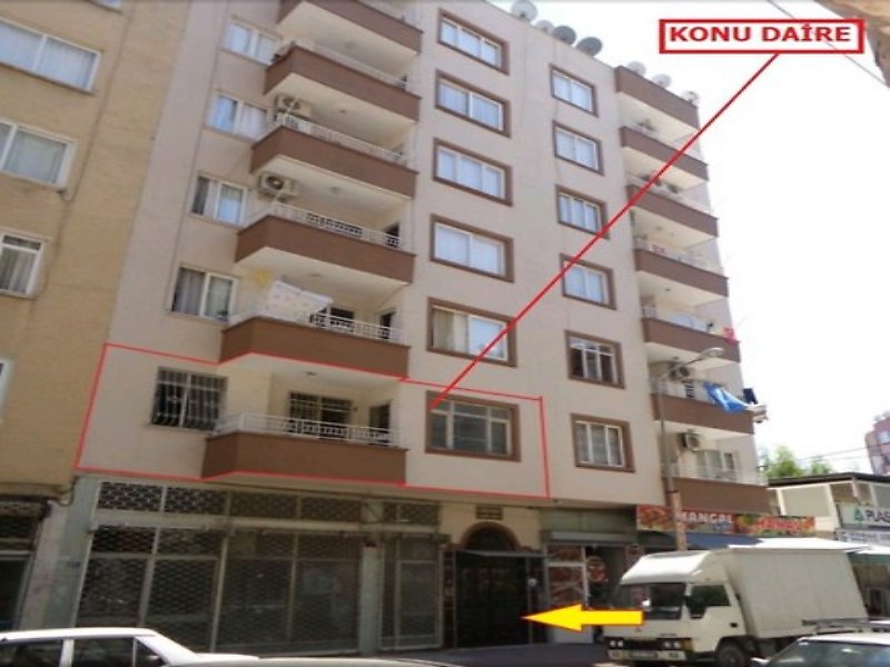 Mersin Akdeniz İlçesi�nde 3+1 Daire Mersin Akdeniz Bankadan Satılık