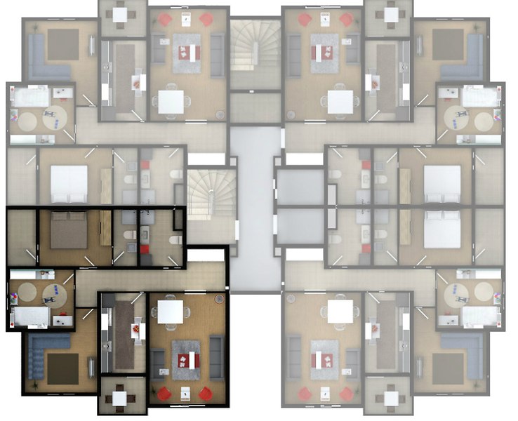 Edirne Keşan�da 3+1 Daire Edirne Keşan Şirketten Satılık Daire