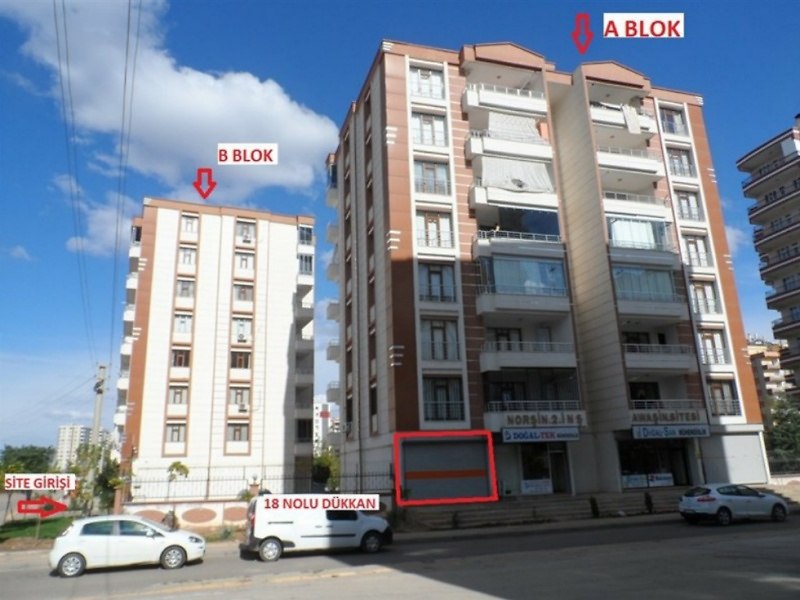Diyarbakır Kayapınar�da 64 m2 Dükkan Diyarbakır Kayapınar Bankadan