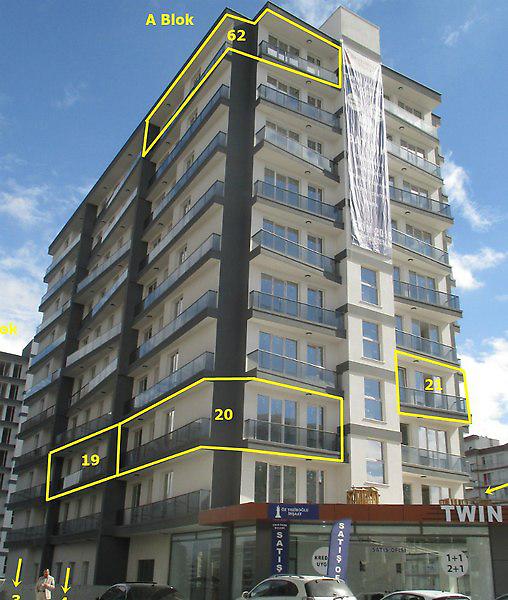 Esenyurt Twin Park Evleri�nde 2+1 İstanbul Esenyurt Sahibinden