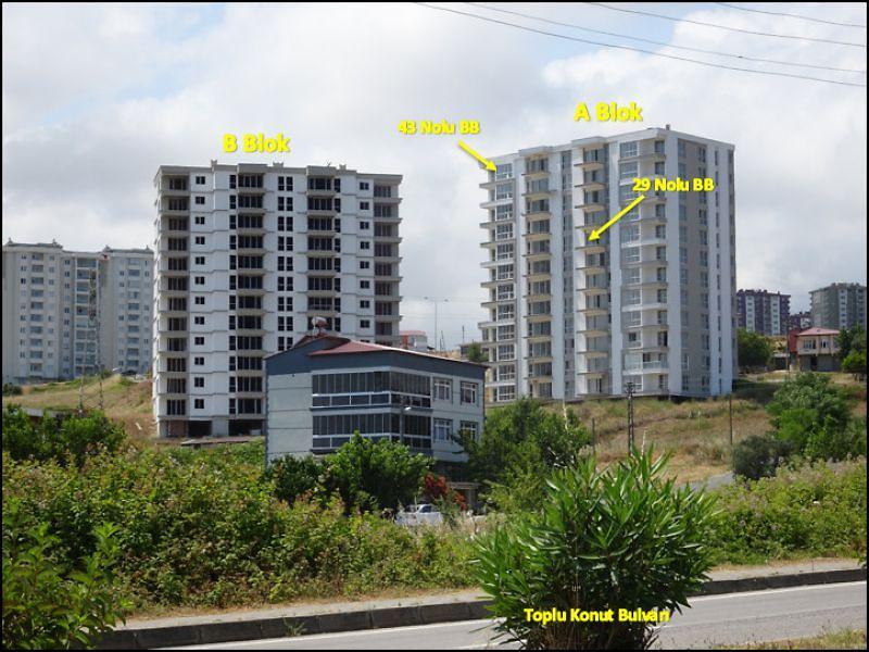 Samsun Atakum Büyükoyumca�da 3+1 126m2 Natamam Daire Samsun Atakum