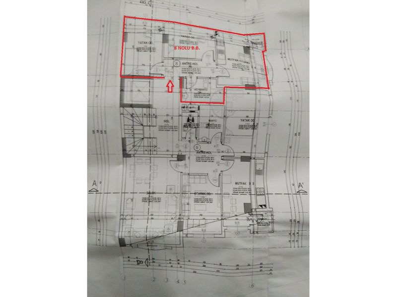 Kars Merkez Yenişehir Mahallesinde 2+1 Daire Kars Merkez Bankadan