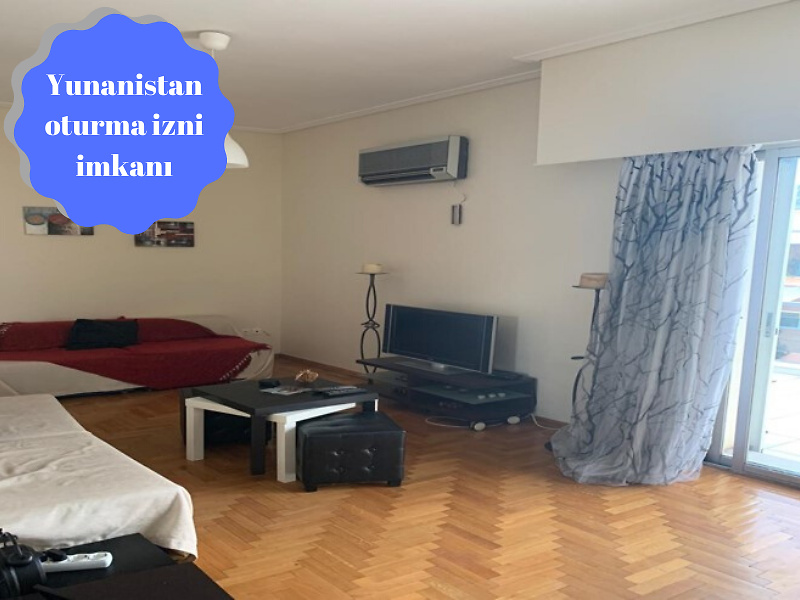 Yunanistan Atina Mavili Bölgesinde 63 m2 Daire Atina Mavili