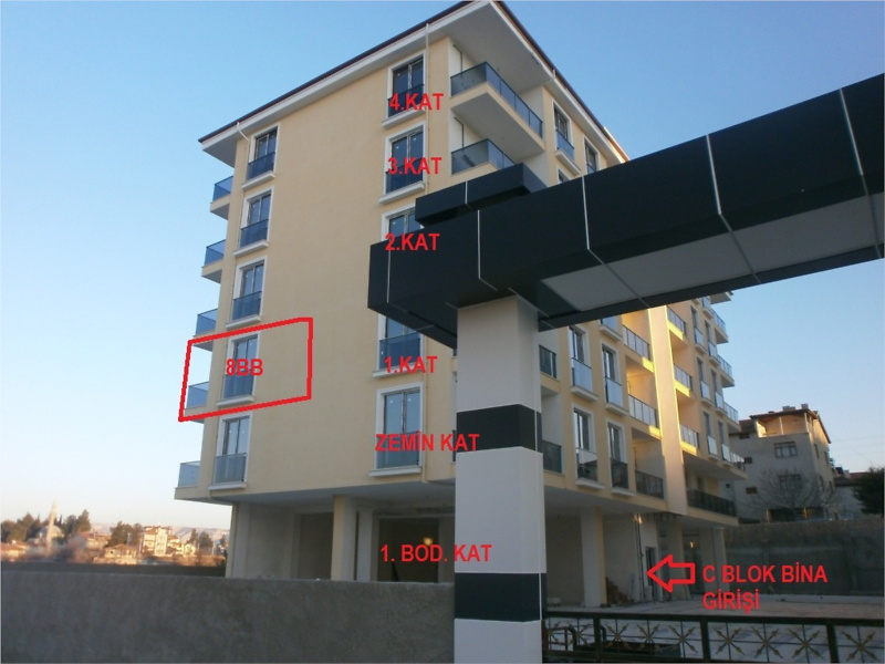 Burdur Merkez Armağan İlci Mahallesinde 1+1 50 m2 Daire Burdur Merkez