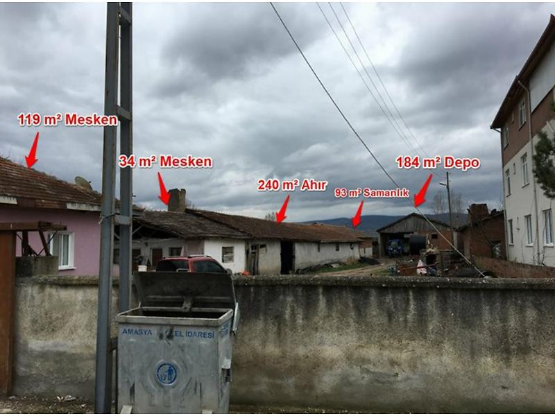 Amasya Suluova Ayracı Köyünde Kargir Ev ve Arsası Amasya Suluova