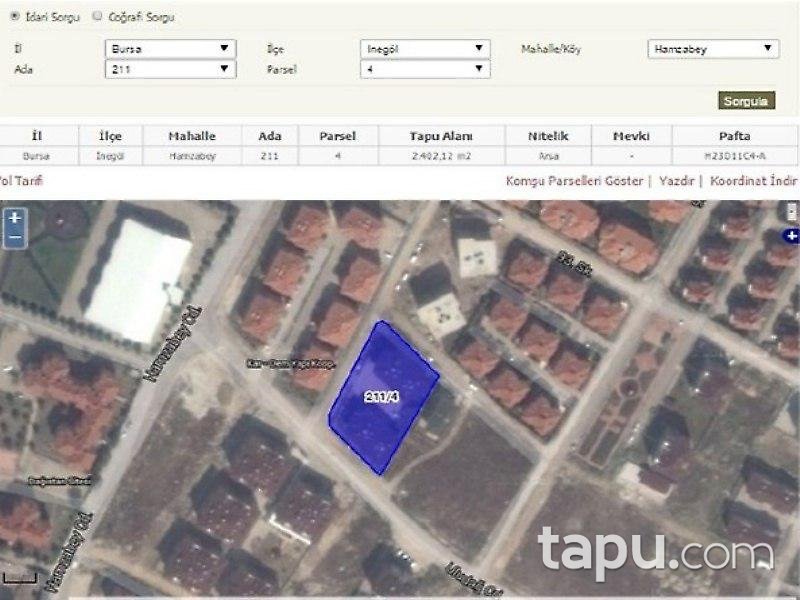 Bursa İnegöl'de Sitede 2+1 Daire