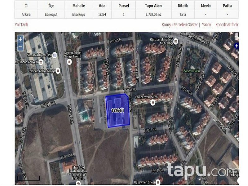 Ankara Etimesgut Hukukçular Plaza'da 35 m2 Dükkan