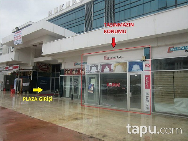 Ankara Etimesgut Hukukçular Plaza'da 35 m2 Dükkan