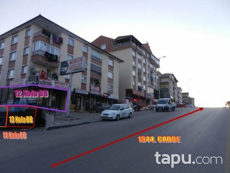 Ankara Etimesgut'ta Dükkan (12 no.'lu)