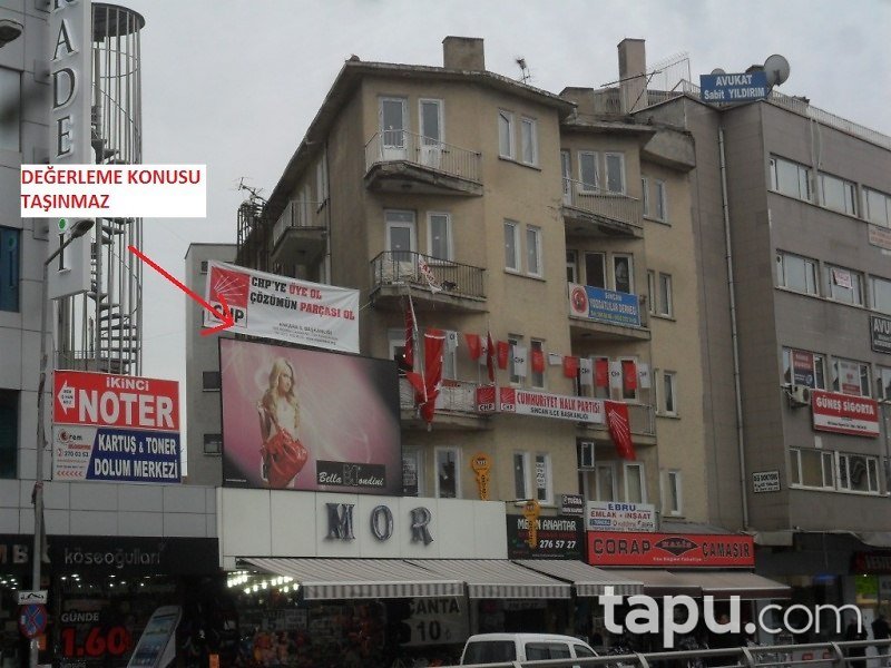 Ankara Sincan'da 23 m2 Büro