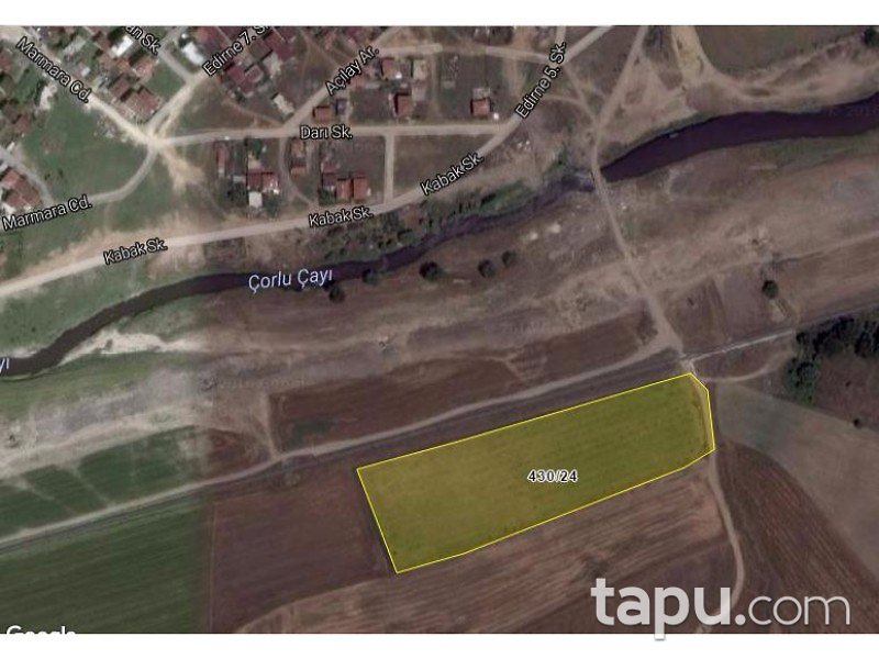 Tekirdağ Çorlu Hatip'te 22.177 m2 Bahçe