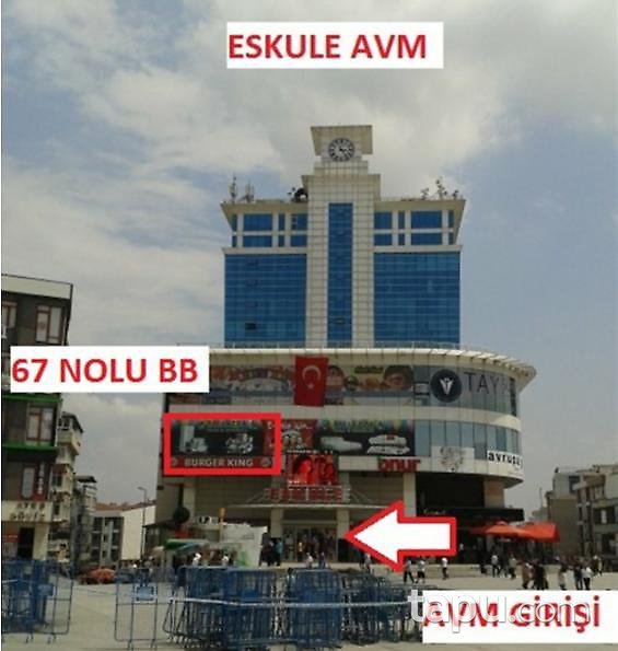 İstanbul Esenyurt Sultaniye'de AVM İçinde Dükkan 103 m2