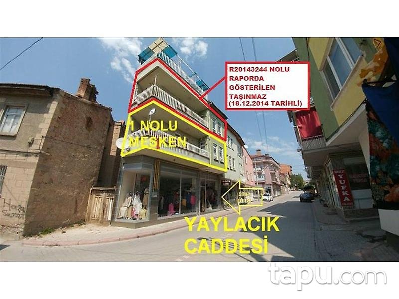 Kütahya Tavşanlı'da 2+1 110 m2 Daire