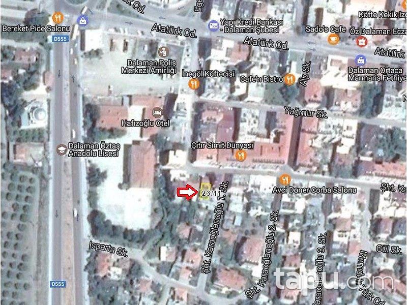 Muğla Dalaman Ege Mahallesi'nde 69 m2 Dükkan