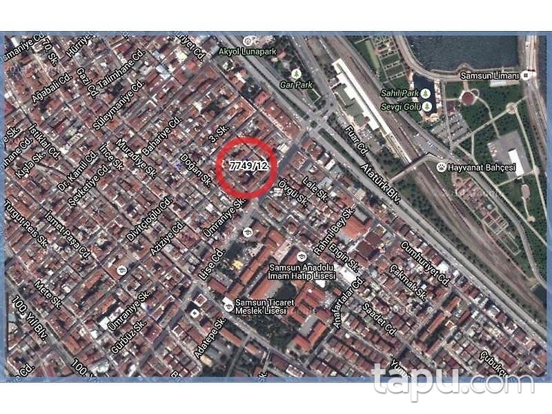 Samsun İlkadım Karadeniz Mahallesi'nde 2+1 Daire 102 m2