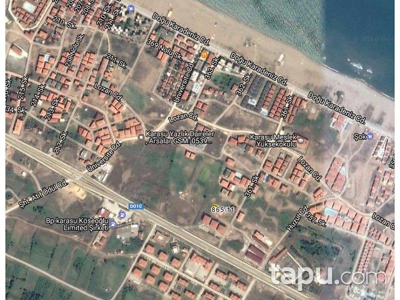 Sakarya Karasu Aziziye Mahallesi 45 m2 Daire