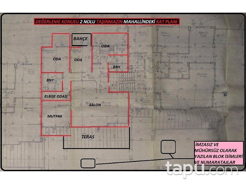 Bebek Tanova Sitesi Açık Deniz Manzaralı 3+1 Daire