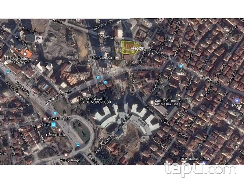 DAP Yapı Vazo Kule'de Natamam 43 m² 1+1