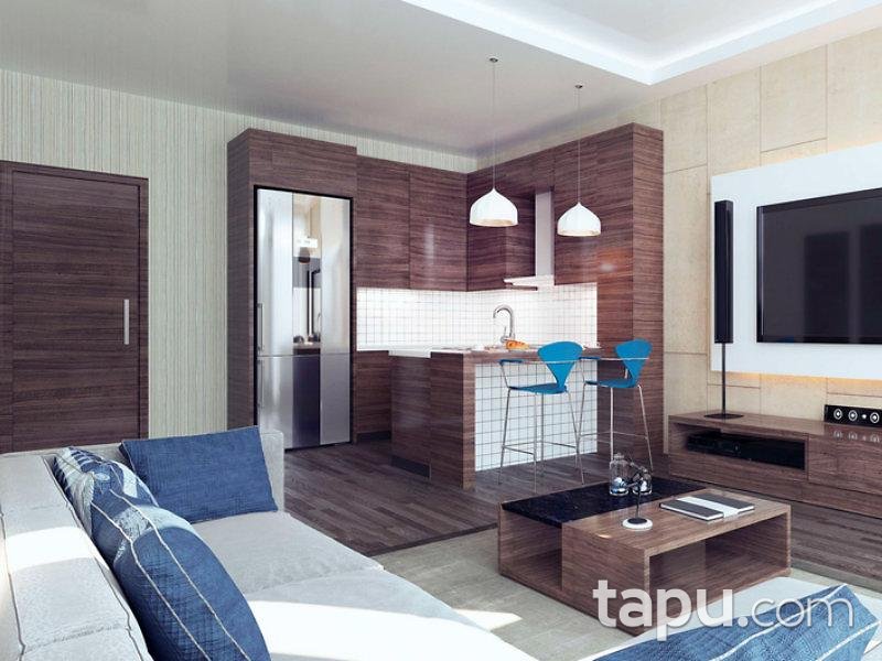 Kağıthane İva Flats Projesi'nde 1+1 Batı Cepheli Daire