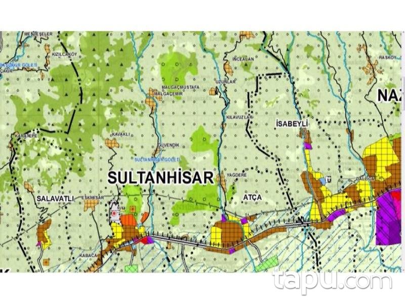 Aydın Sultanhisar'da 17.658 m2 Zeytinlik