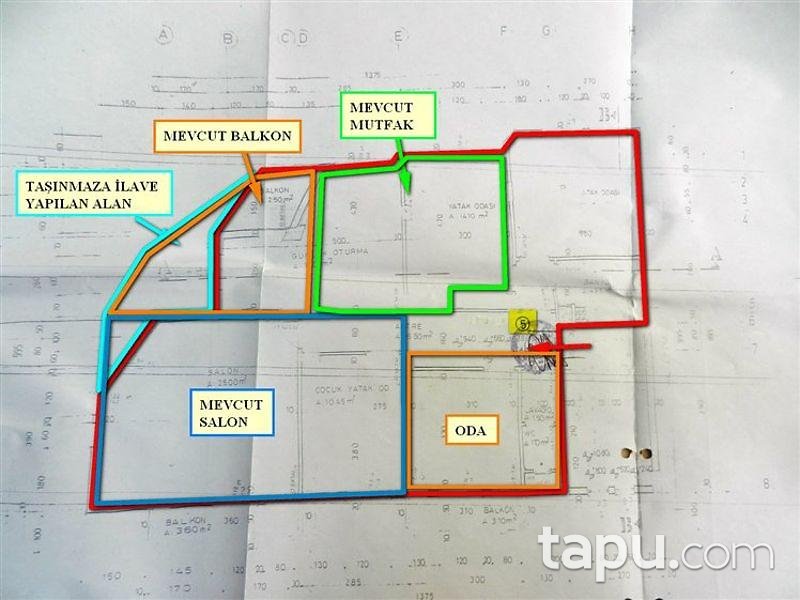 Samsun Terme Elmalık'ta 135 m2 3+1 Daire
