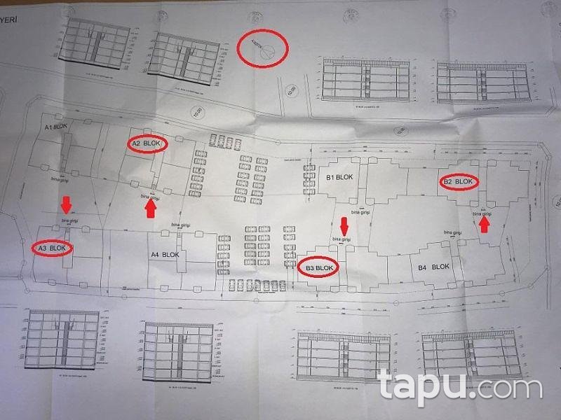 Düzce Cumayeri Çevrik Mahallesinde Park Konutlarında Daire