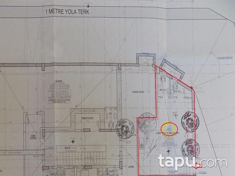 Ankara Mamak Akşemsettin Mahallesinde 40m Dükkan