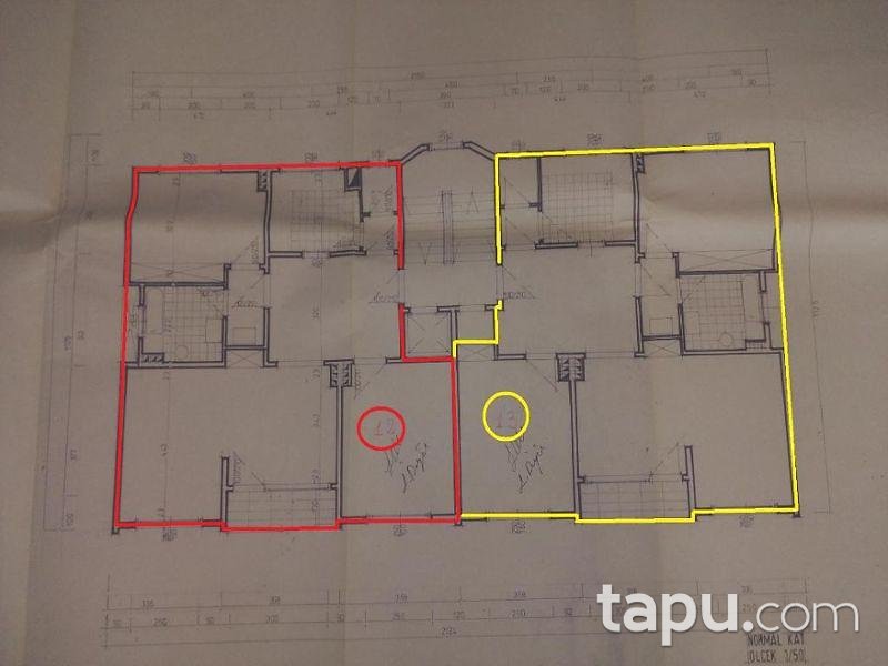 Kayseri Melikgazi Cumhuriyet Mahallesi'nde 107 m2 Büro