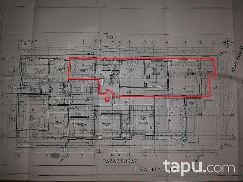 Samsun Kavak Soğuksu Mahallesinde 109 m2 Daire