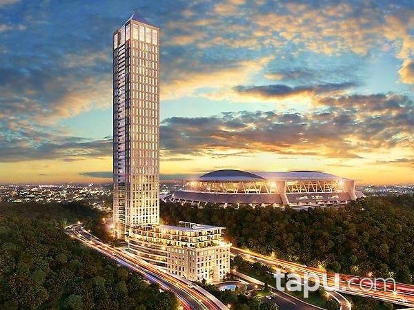 Seyrantepe Nurol Life'ta Brüt 86 m2