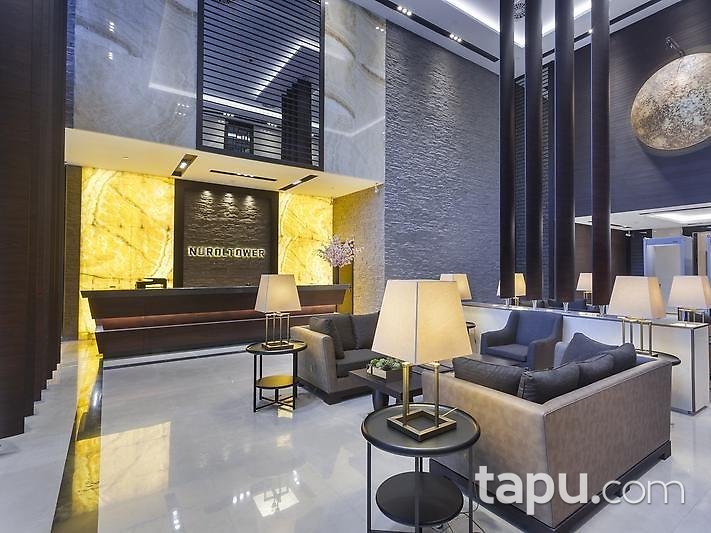 Mecidiyeköy Nurol Tower'da Brüt 92 m2 Ofis