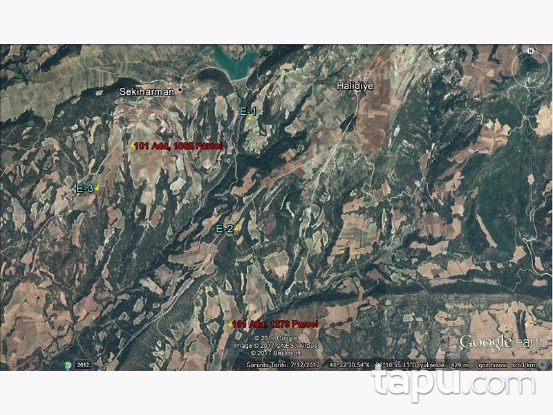 Sakarya Geyve'de 6.171 m2 Tarla