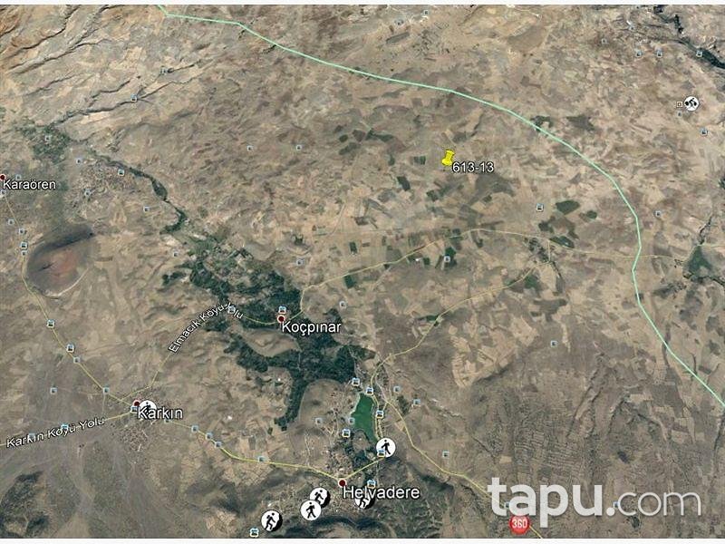 Aksaray Merkez Helvadere Köyünde 4814 m2 Tarla
