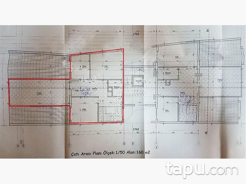 Zonguldak Çaycuma Çay Mahallesinde 6+1 210 m2 Çatı Katlı Daire