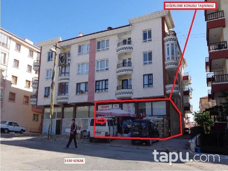 Ankara Keçiören Atapark Mahallesinde 80 m2 Dükkan