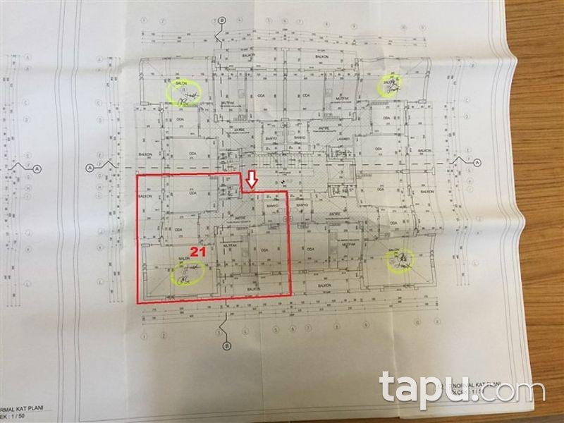 Ankara Mamak Yeşilbayır Mahallesinde 3+1 110 m2 Daire