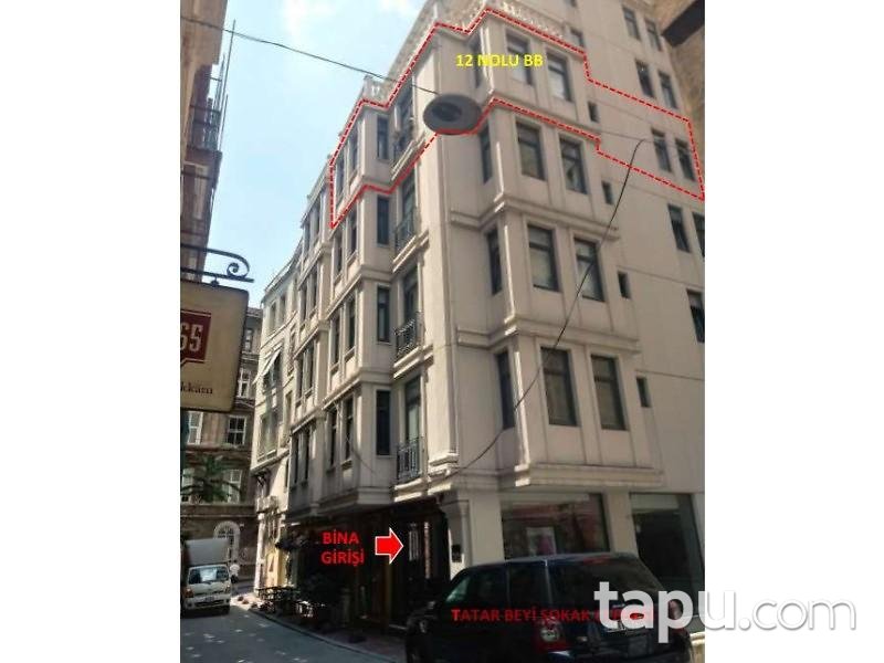 İstanbul Beyoğlu Galatada 69 m2 2+1 Daire