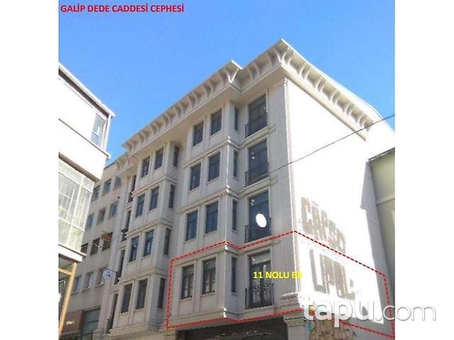 İstanbul Beyoğlu Galatada 77 m2 2+1 Daire