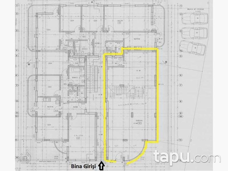 Ankara Gölbaşı Bahçelievler Mahallesinde 206 m2 Depolu Dükkan