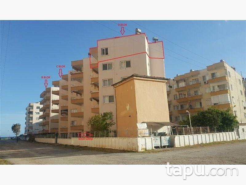 Mersin Erdemli Arpaçbahşiş Mahallesinde 105 m2 2+1 Daire