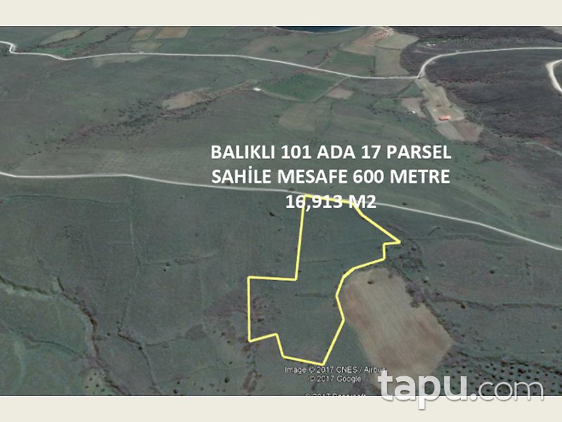 Balıkesir Erdek Paşalimanı Adasında 295.607 m2 Arsa