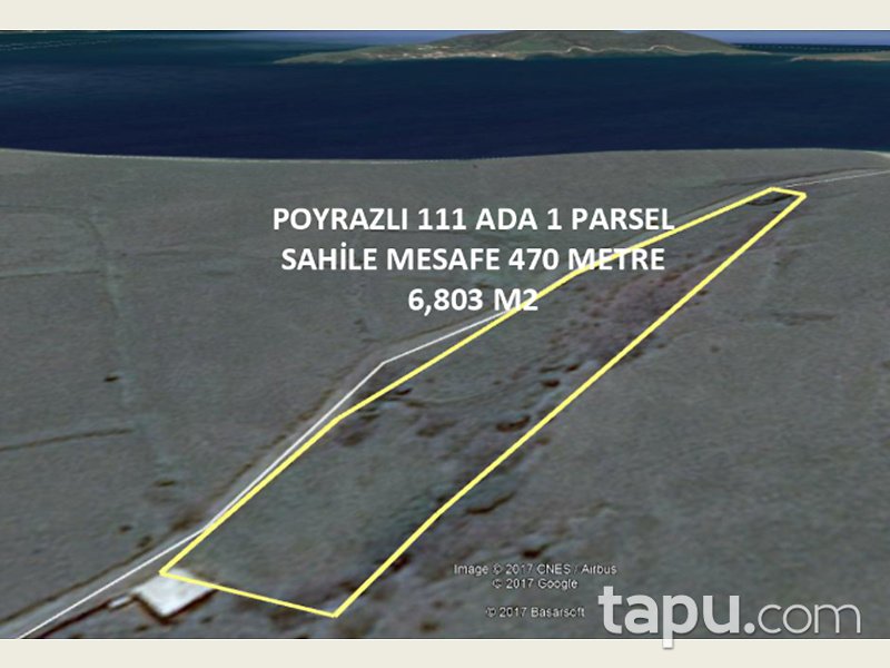 Balıkesir Erdek Paşalimanı Adasında 295.607 m2 Arsa