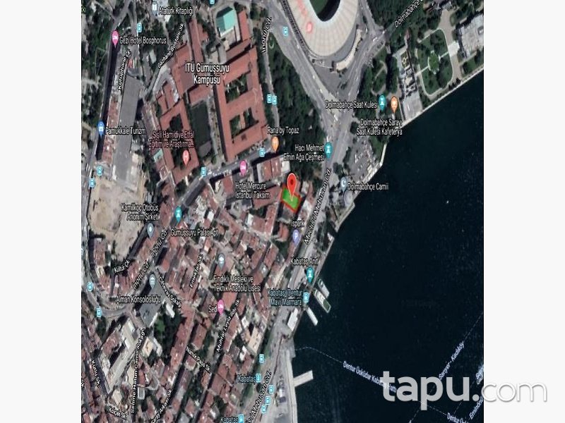 Beyoğlu Ömer Avni Mahallesi Ekselsiyor Apartmanında Deniz Manzaralı 3+1 Daire