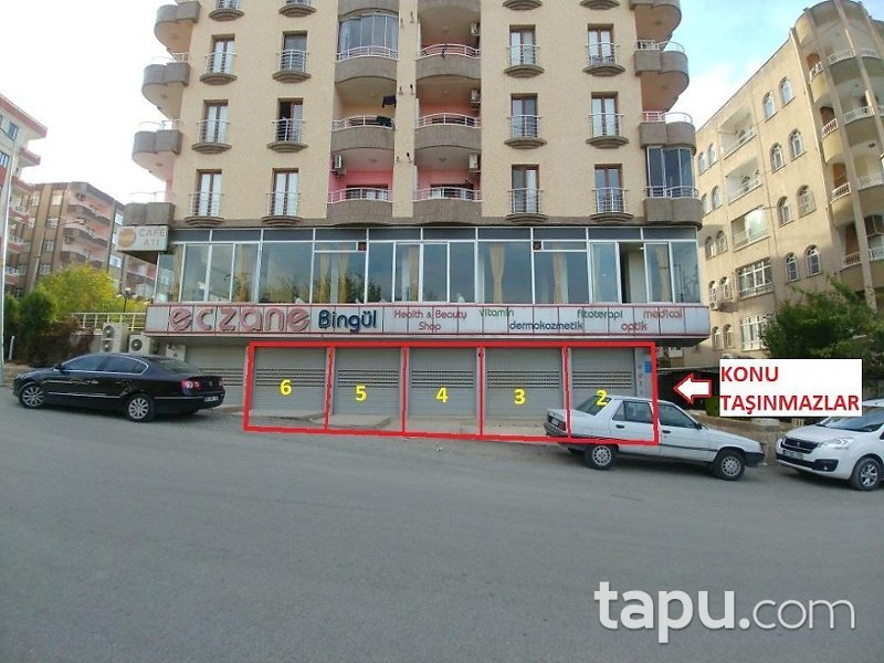 Mardin Artuklu Yenişehir Mahallesinde 195 m2 Dükkan