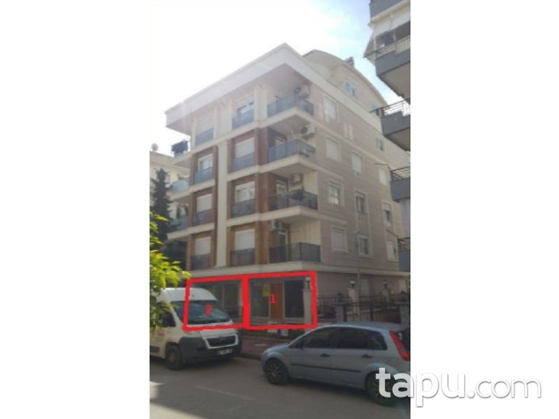 Antalya Muratpaşa Soğuksu Mahallesinde 122 m2 Dükkan