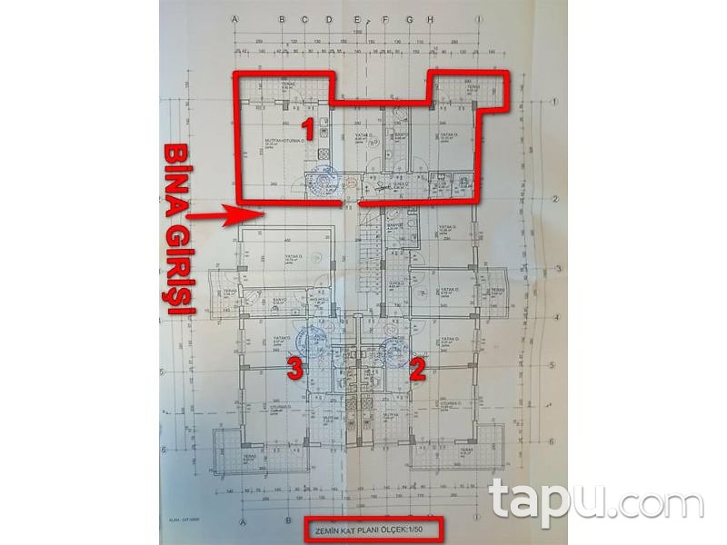 Ordu Altınordu Karşıyaka Mahallesinde 2+1 85 m2 Daire