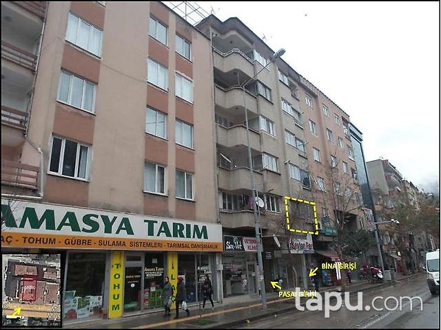 Amasya Merkez Hacı İlyas Mahallesinde 33 m2 Ofis