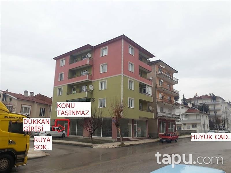 Çorum Merkez Tepecik Mahallesinde 77 m2 Dükkan