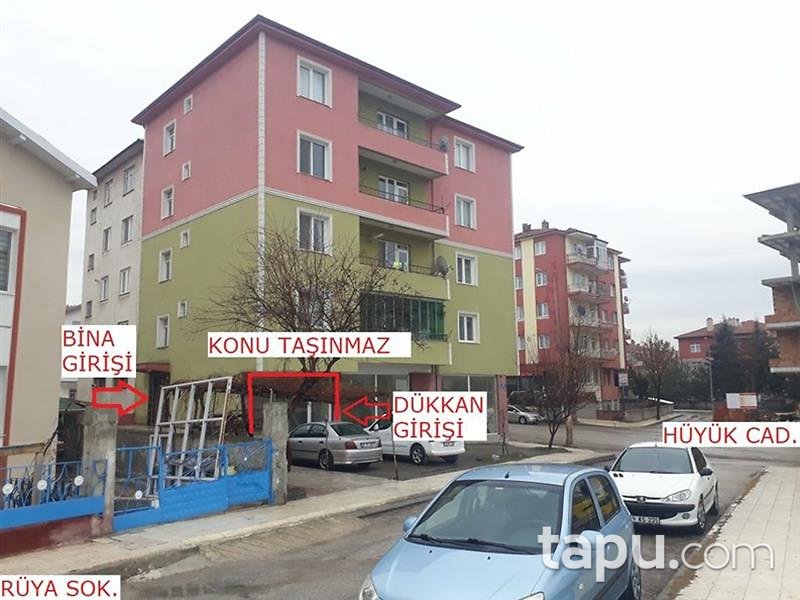 Çorum Merkez Tepecik Mahallesinde 77 m2 Dükkan