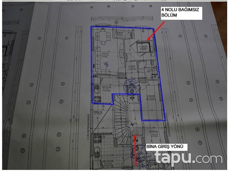 İstanbul Eyüp Akşemsettin Mahallesinde 2+1 Daire
